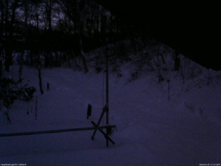 長野県菅平高原 ゆたか山荘 東側(坂下) 2026/01/07 17:15