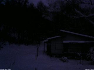 長野県菅平高原 ゆたか山荘 西側(坂上) 2026/01/07 06:30