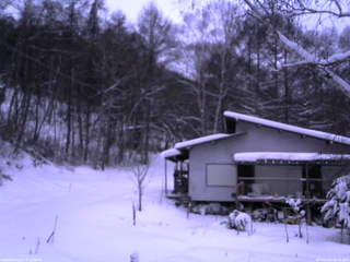 長野県菅平高原 ゆたか山荘 西側(坂上) 2026/01/07 06:45