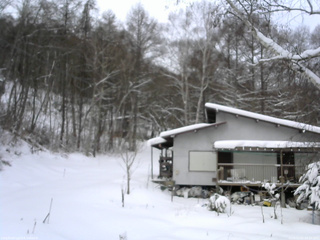 長野県菅平高原 ゆたか山荘 西側(坂上) 2026/01/07 09:30