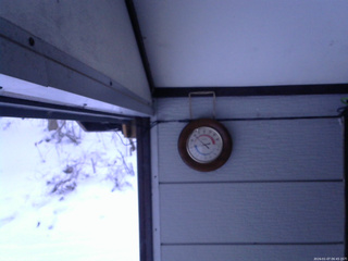 長野県菅平高原 ゆたか山荘 温度計 2026/01/07 06:45