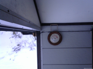 長野県菅平高原 ゆたか山荘 温度計 2026/01/07 07:00