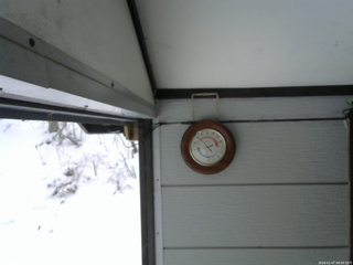 長野県菅平高原 ゆたか山荘 温度計 2026/01/07 08:00