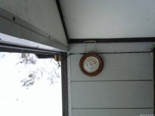 長野県菅平高原 ゆたか山荘 温度計 2026/01/07 08:30