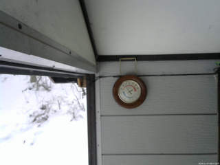 長野県菅平高原 ゆたか山荘 温度計 2026/01/07 08:45