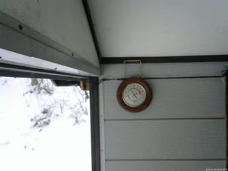 長野県菅平高原 ゆたか山荘 温度計 2026/01/07 09:00