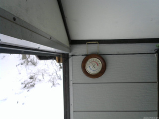 長野県菅平高原 ゆたか山荘 温度計 2026/01/07 09:15