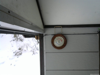 長野県菅平高原 ゆたか山荘 温度計 2026/01/07 09:30