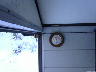 長野県菅平高原 ゆたか山荘 温度計 2026/01/07 13:45