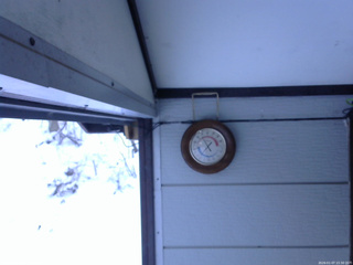 長野県菅平高原 ゆたか山荘 温度計 2026/01/07 15:30