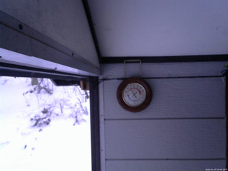 長野県菅平高原 ゆたか山荘 温度計 2026/01/07 16:45