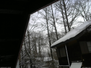 長野県菅平高原 ゆたか山荘 北側 2026/01/08 12:15