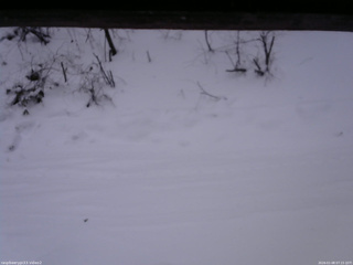 長野県菅平高原 ゆたか山荘 南側 2026/01/08 07:15