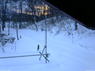 長野県菅平高原 ゆたか山荘 東側(坂下) 2026/01/08 07:00