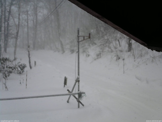 長野県菅平高原 ゆたか山荘 東側(坂下) 2026/01/08 09:00