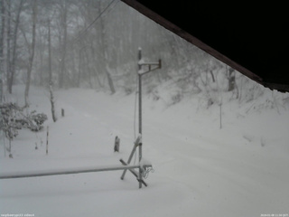 長野県菅平高原 ゆたか山荘 東側(坂下) 2026/01/08 11:00