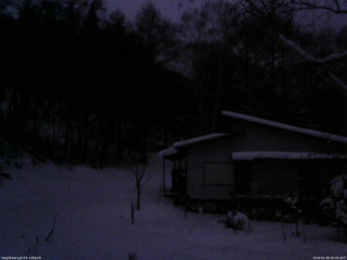 長野県菅平高原 ゆたか山荘 西側(坂上) 2026/01/08 06:30