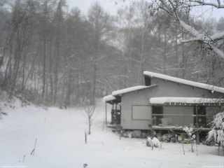 長野県菅平高原 ゆたか山荘 西側(坂上) 2026/01/08 13:45