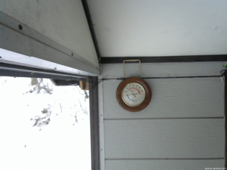 長野県菅平高原 ゆたか山荘 温度計 2026/01/08 08:30