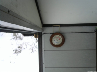 長野県菅平高原 ゆたか山荘 温度計 2026/01/08 09:00