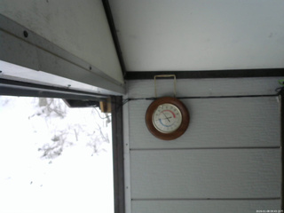 長野県菅平高原 ゆたか山荘 温度計 2026/01/08 09:45