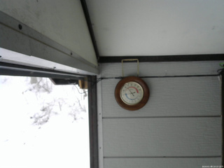 長野県菅平高原 ゆたか山荘 温度計 2026/01/08 10:15