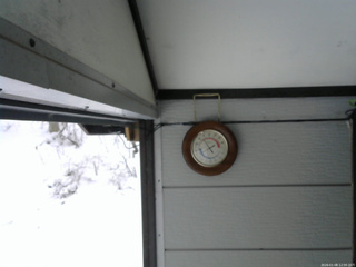 長野県菅平高原 ゆたか山荘 温度計 2026/01/08 12:00