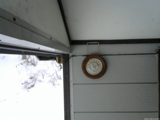 長野県菅平高原 ゆたか山荘 温度計 2026/01/08 12:15