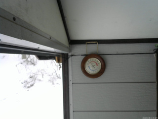 長野県菅平高原 ゆたか山荘 温度計 2026/01/08 14:45