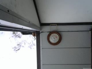 長野県菅平高原 ゆたか山荘 温度計 2026/01/08 15:45