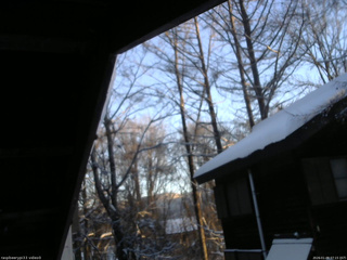 長野県菅平高原 ゆたか山荘 北側 2026/01/09 07:15