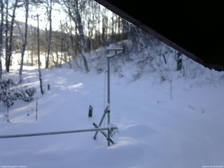 長野県菅平高原 ゆたか山荘 東側(坂下) 2026/01/09 08:00