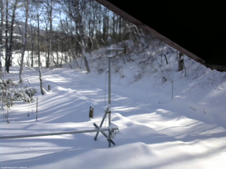 長野県菅平高原 ゆたか山荘 東側(坂下) 2026/01/09 11:15