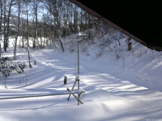 長野県菅平高原 ゆたか山荘 東側(坂下) 2026/01/09 11:45