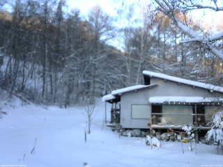 長野県菅平高原 ゆたか山荘 西側(坂上) 2026/01/09 07:30