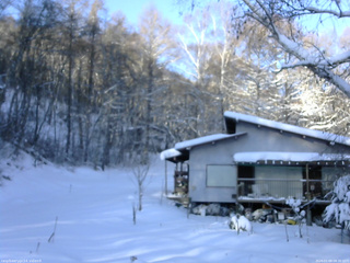 長野県菅平高原 ゆたか山荘 西側(坂上) 2026/01/09 08:30