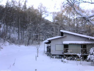 長野県菅平高原 ゆたか山荘 西側(坂上) 2026/01/09 14:15