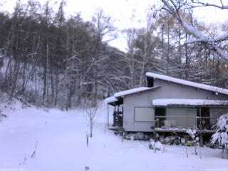 長野県菅平高原 ゆたか山荘 西側(坂上) 2026/01/09 14:30
