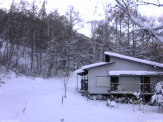 長野県菅平高原 ゆたか山荘 西側(坂上) 2026/01/09 14:45