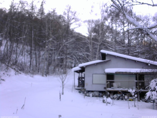 長野県菅平高原 ゆたか山荘 西側(坂上) 2026/01/09 15:00