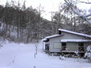 長野県菅平高原 ゆたか山荘 西側(坂上) 2026/01/09 16:30
