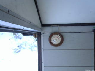 長野県菅平高原 ゆたか山荘 温度計 2026/01/09 07:30