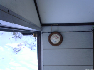 長野県菅平高原 ゆたか山荘 温度計 2026/01/09 08:45