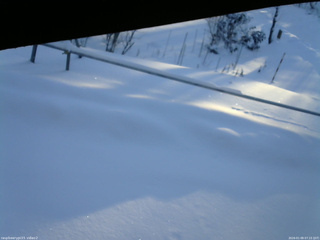 長野県菅平高原 ゆたか山荘 駐車場 2026/01/09 07:15