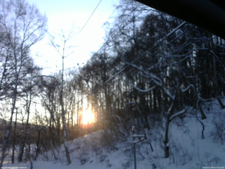 長野県菅平高原 ゆたか山荘 東側上空 2026/01/09 07:15
