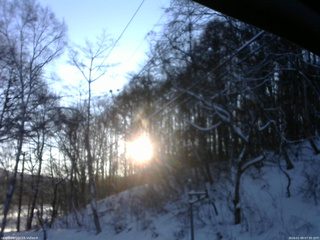 長野県菅平高原 ゆたか山荘 東側上空 2026/01/09 07:30