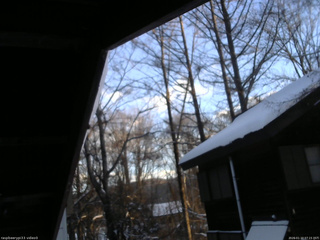 長野県菅平高原 ゆたか山荘 北側 2026/01/10 07:15