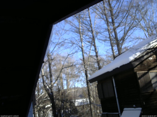 長野県菅平高原 ゆたか山荘 北側 2026/01/10 08:45