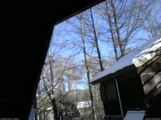 長野県菅平高原 ゆたか山荘 北側 2026/01/10 09:00