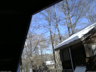 長野県菅平高原 ゆたか山荘 北側 2026/01/10 10:15